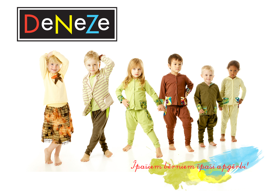 Photographer Ilze Kalnina . Kids Fashion . Deneze